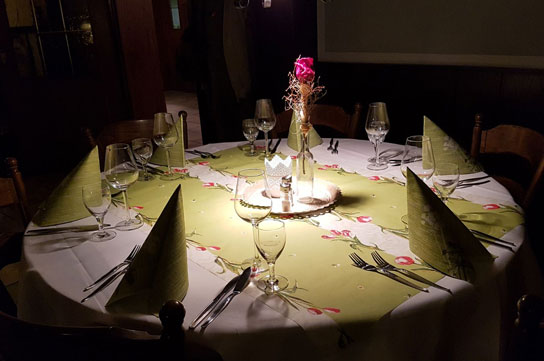 Gericht Restaurant Hotel Forelle