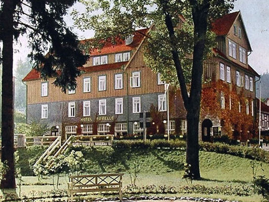 Ferienhotel Forelle im Jahre 1930